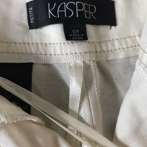 Summer blow out $20!! Off White linen loose fitting pant for ladies 10P - Picture 7 of 7